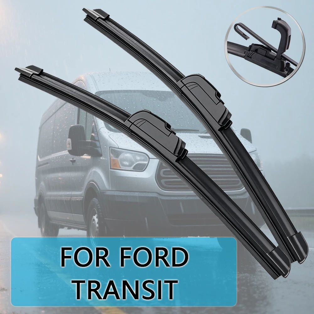 لسيارة Ford Transit (VH، VJ، VM، VO، Custom، Courier) 2001-2024 شفرة ممسحة السيارة الأمامية، شفرات ممسحة الزجاج الأمامي للسيارات KOSOO
