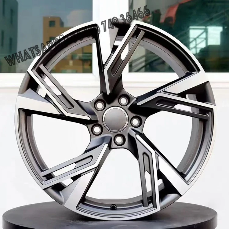 

HXS Brand Custom Elegant Alloy Wheels spin casting Brixton Forged Rims Gun Grey 18-20 Inch PCD 28 30 35 for Passenger Car