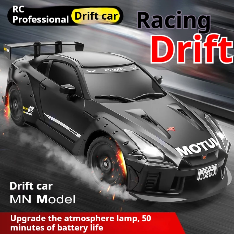 

MN-268 Drift Car Racing Rear-Wheel Drive High-Speed Drift Car Professional Rc Racing Car Children Gift 2.4g Simulation Car Model