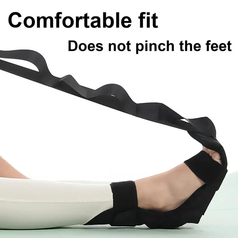 [AIXI] Adjustable Yoga Assisted Tension Band Segmented Stretch Bands Ankle Foot Stretching Rehabilitation Band for Foot Health