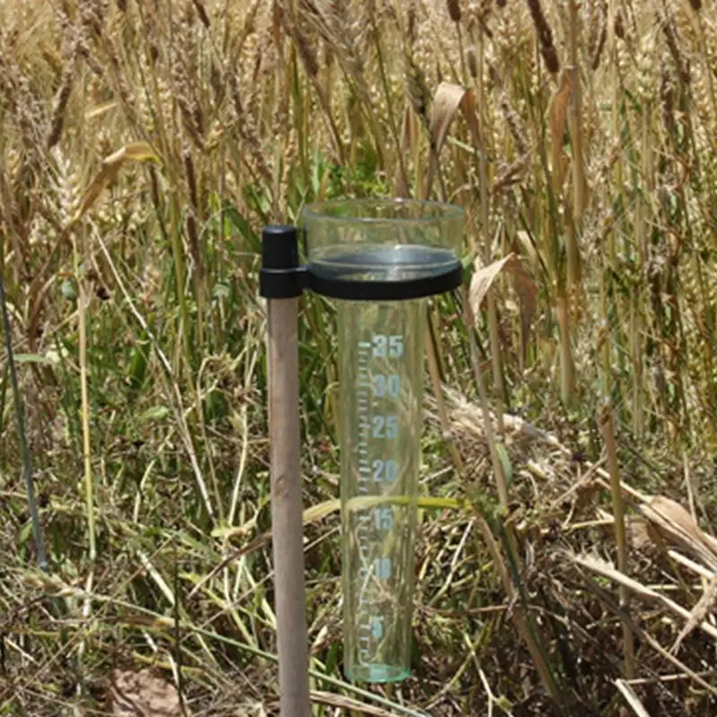 Portable Rain Gauge Measurement Tool For Garden Water Ground Outdoor Rain Meter Collect Rainwater