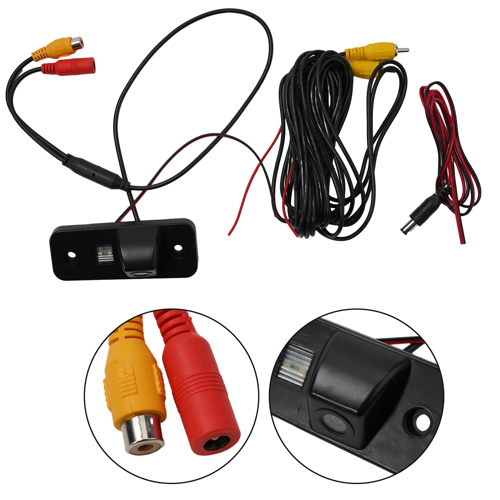 Waterproof Car Reverse Parking Camera for Hyundai Santa Fe Wide Angle Lens Stable and Reliable Easy Replacement