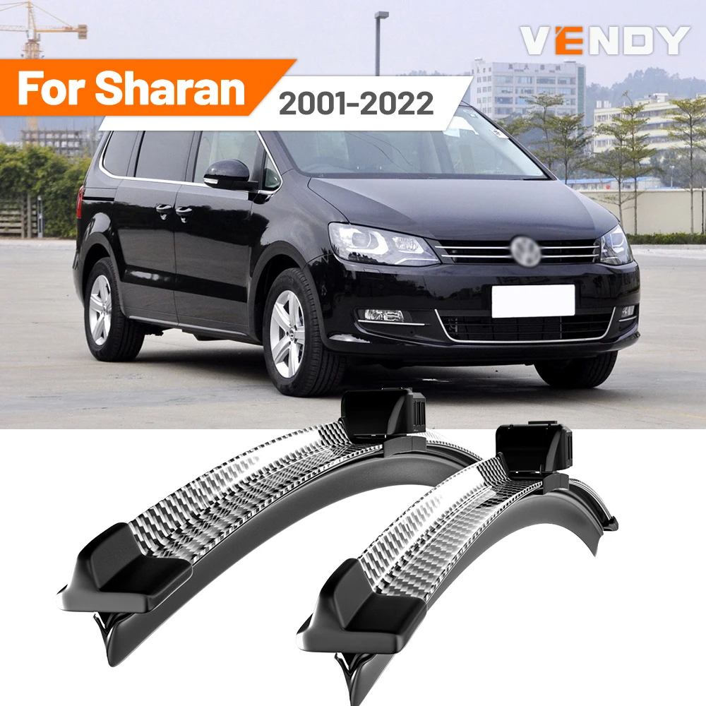 Für VW Sharan 7M 7N 2001-2022 2002 2006 2007 2010 2011 2012 2013 2015 2020 2 Stück Frontscheibenwischerblätter Scheibenwischer