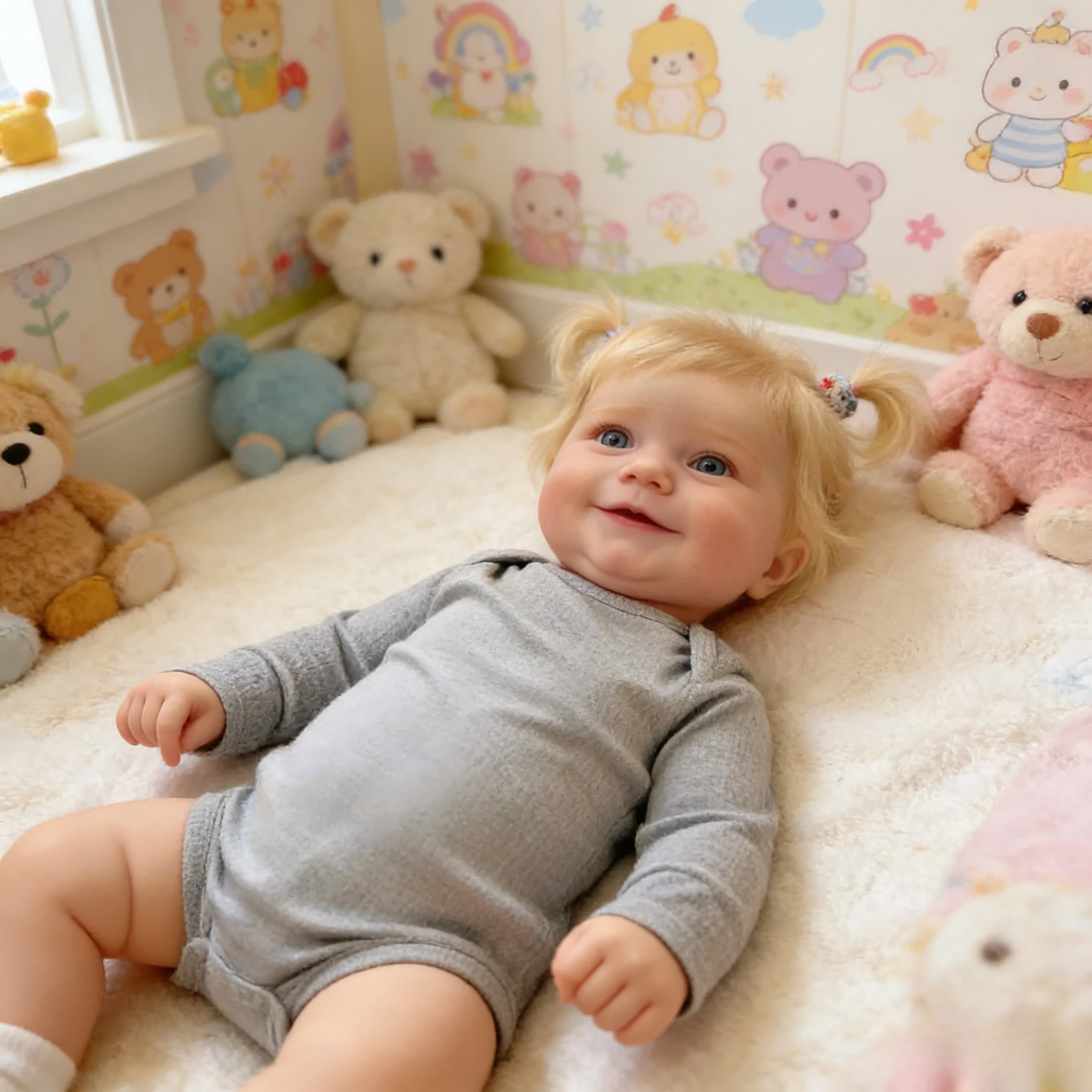 Bambola Reborn Maddie 20 Pollici in Vinile Completo, Capelli Biondi Radicati, 50cm, Impermeabile, Giocattolo da Bagno, Bambola da Collezione per Bambini