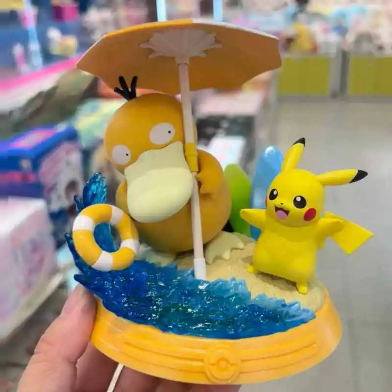 Funism جديد حقيقي بوكيمون بيكاتشو وأصدقائه سلسلة صندوق أعمى Kawaii بولي كلوريد الفينيل سطح المكتب الحلي تحصيل التماثيل لعبة مجسمة #5