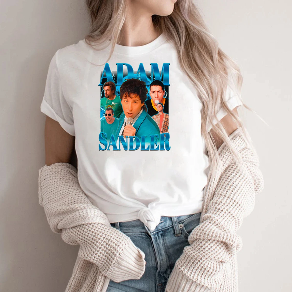 

Retro Adam Sandler T-shirt Retro Adam Sandler Short Sleeve Adam Sandler Merch Tee Adam Sandler Fan Shirt Unisex Fun Top