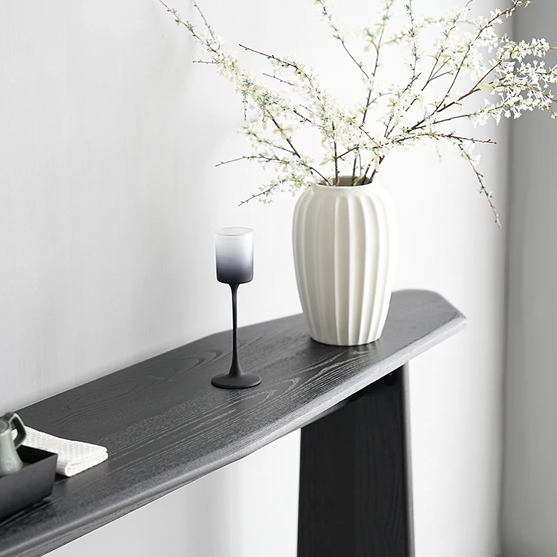 Wabi Sabi Retro Console Tables Minimalist Aesthetic Trendy Design Console Tables Modern Premium Mesa Consola Furniture Home image 4