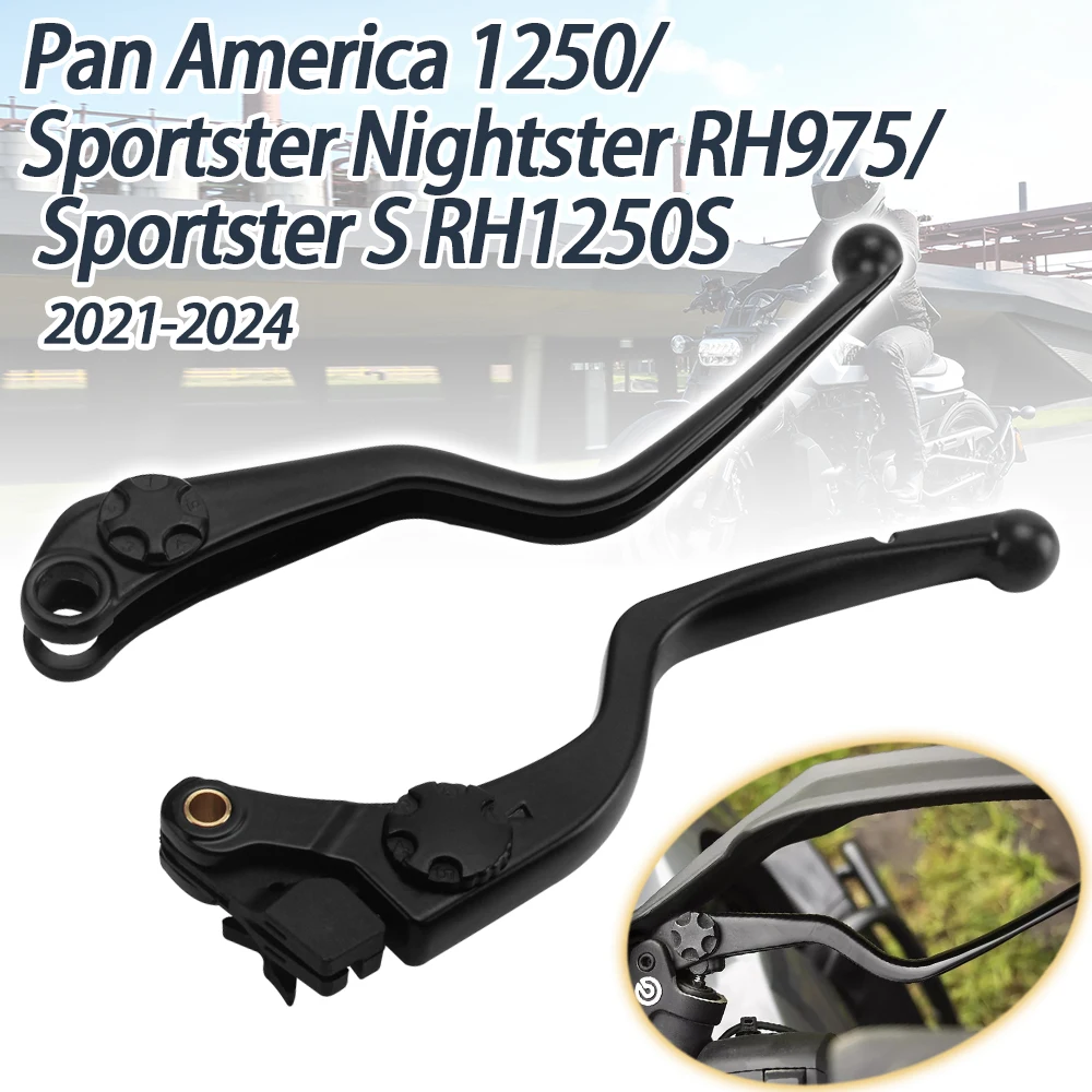 

Fits For Harley Nightster 975 RH975 Pan America 1250 RA1250 S Sportster 1250 RH1250S Motorcycle Brake Clutch Levers 2021-2024