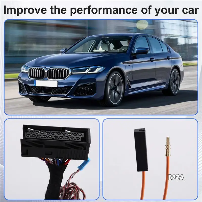 

High Fidelity Amplifier To Harness, Lossless Cable, L7 Lossless Adapter Cable, Fiber Optic Cable For BMW