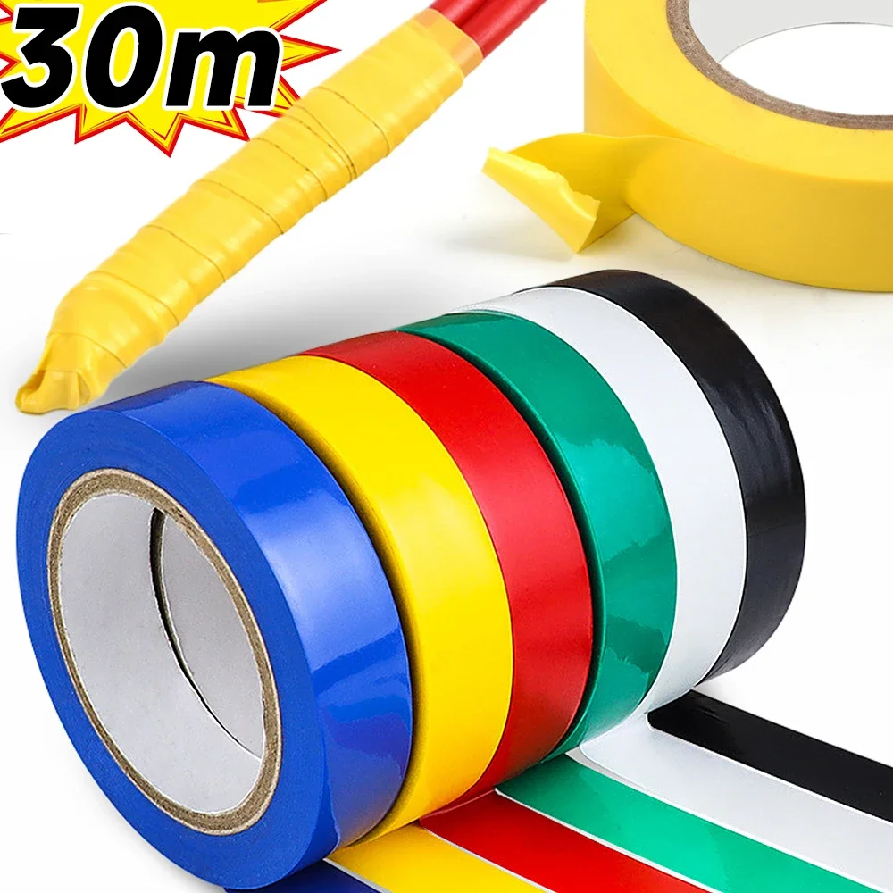 Pvc סרטי חשמל בידוד להבה מעכב דבק עמיד למים סרט הדבקה עמיד למים