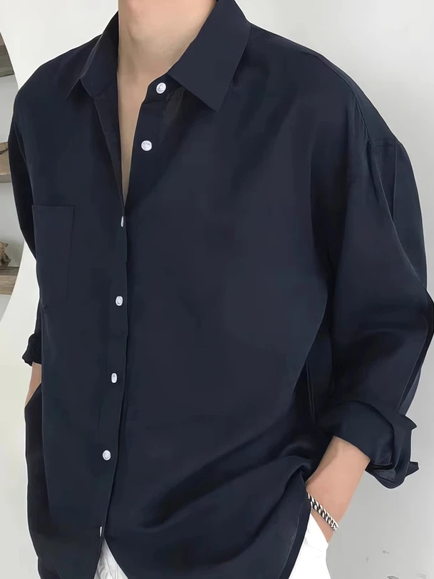 

Men's Cotton Linen Work irt Thin Breathable Loose Long Sve Sun Protection Open Cardigan Linen Casual irt Trendy