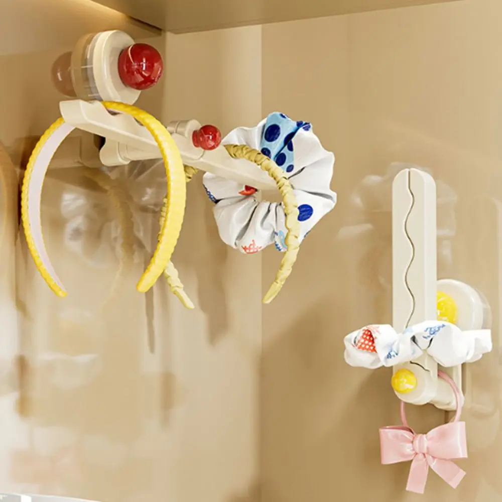 

Creative Hairband Stand Organizer Practical Waterproof Hair Tie Storage Rack Plastic Reusable Hair Accessories Organizer