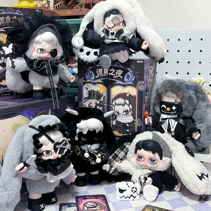 

Authentic Tarot Night Of Lies In Stock Plush Blind Box Cute Doll Figurine Desktop Ornament For Adult Women Multiple Styles