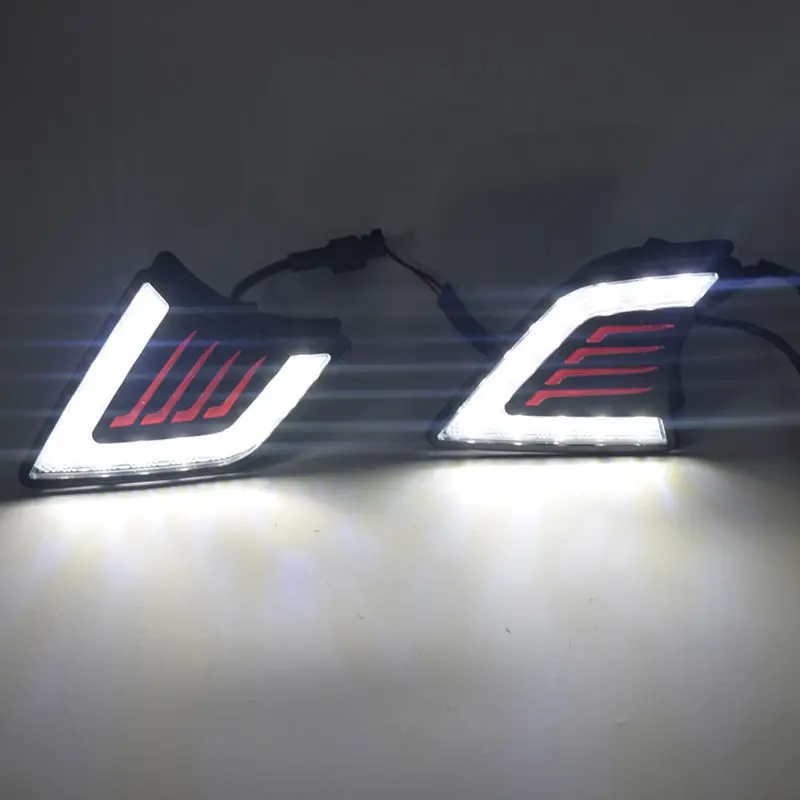 

SAAR Подходит для Toyota Hilux VIGO 12-15, специальные модифицированные противотуманные светодиодные дневные ходовые огни