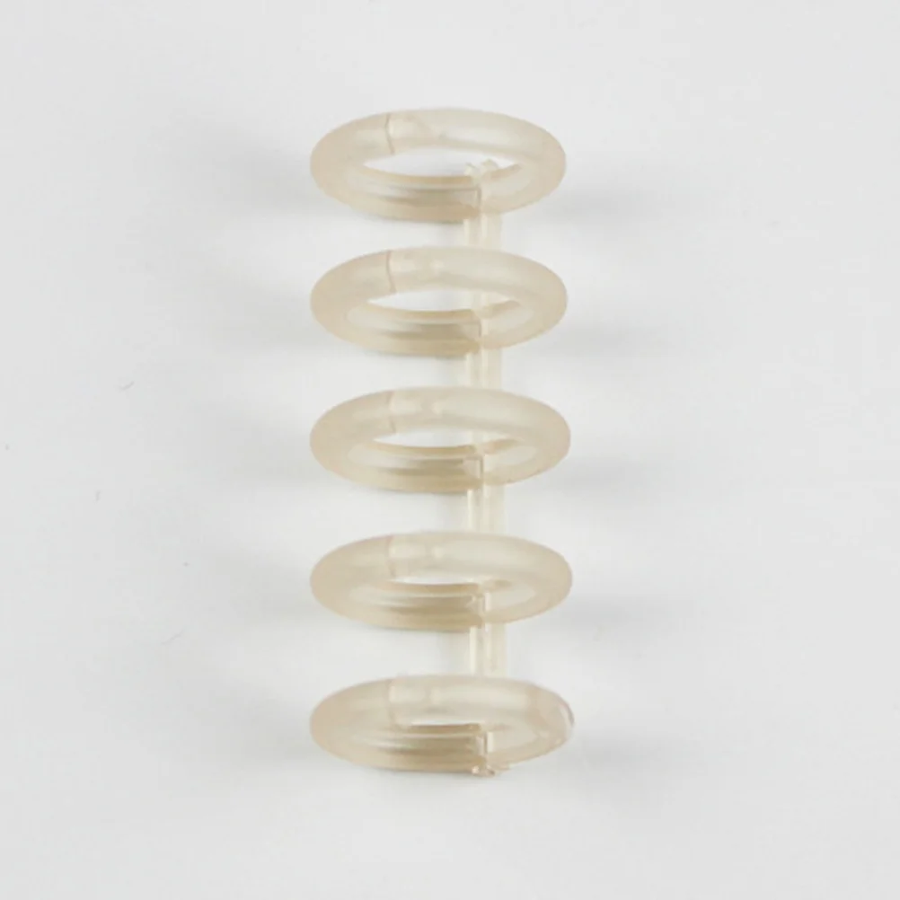 30Pcs Loose Leaf Rings Notebook Rings Binder Rings Removable Notebook Binder Rings 5-holes binder rings