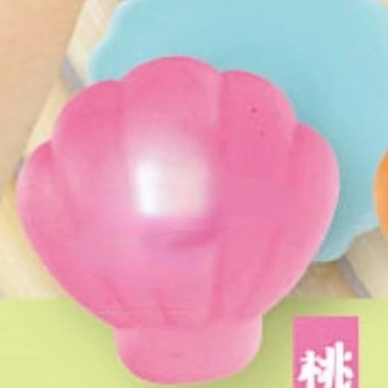 Yell Japan Genuine Gashapon Capsule Toy Soft Rubber Gacha Antistress Gachapon Colorful Kneading Pearl Shell Stress Release