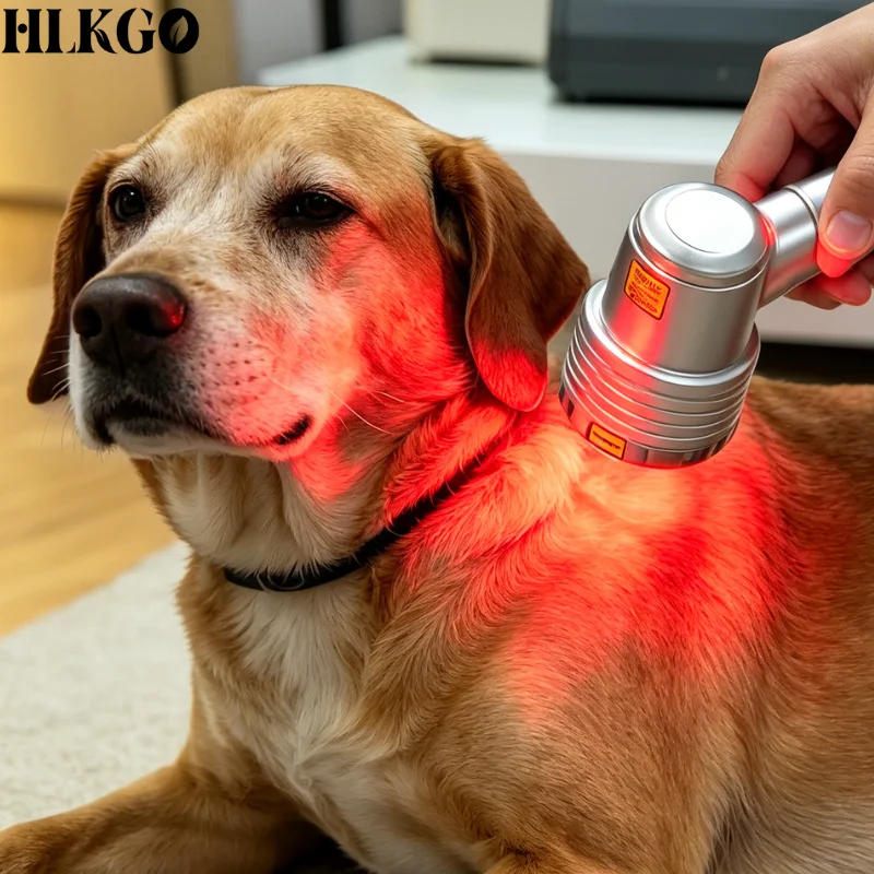 Clinical 0-5W Adjustable Cold Laser Therapy Device 16 Diodes Touchscreen for Pain Relief Deep Tissue Repair Recovery