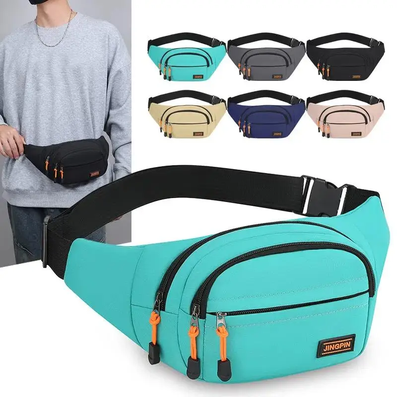 

Mobile Waist Bag For Both Men And Women Multifunctional Large Capacity Anti Splash Business Wear-resistant