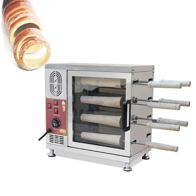 Hot Selling Bread Oven Machine Electric Chimney Cake Machine Bread Roll Making Machine