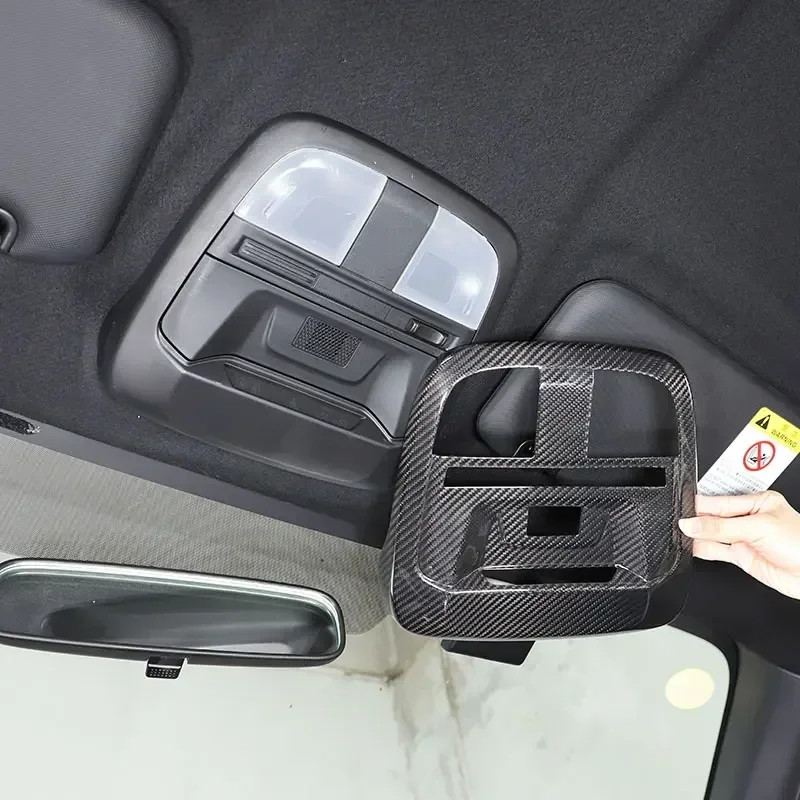 

Carbon Fiber Car Roof Reading Light Lamp Cover Trim For SUBARU BRZ/ZD8 TOYOTA GR86/ZN8 2022-2025 Interior Decorative Accessories