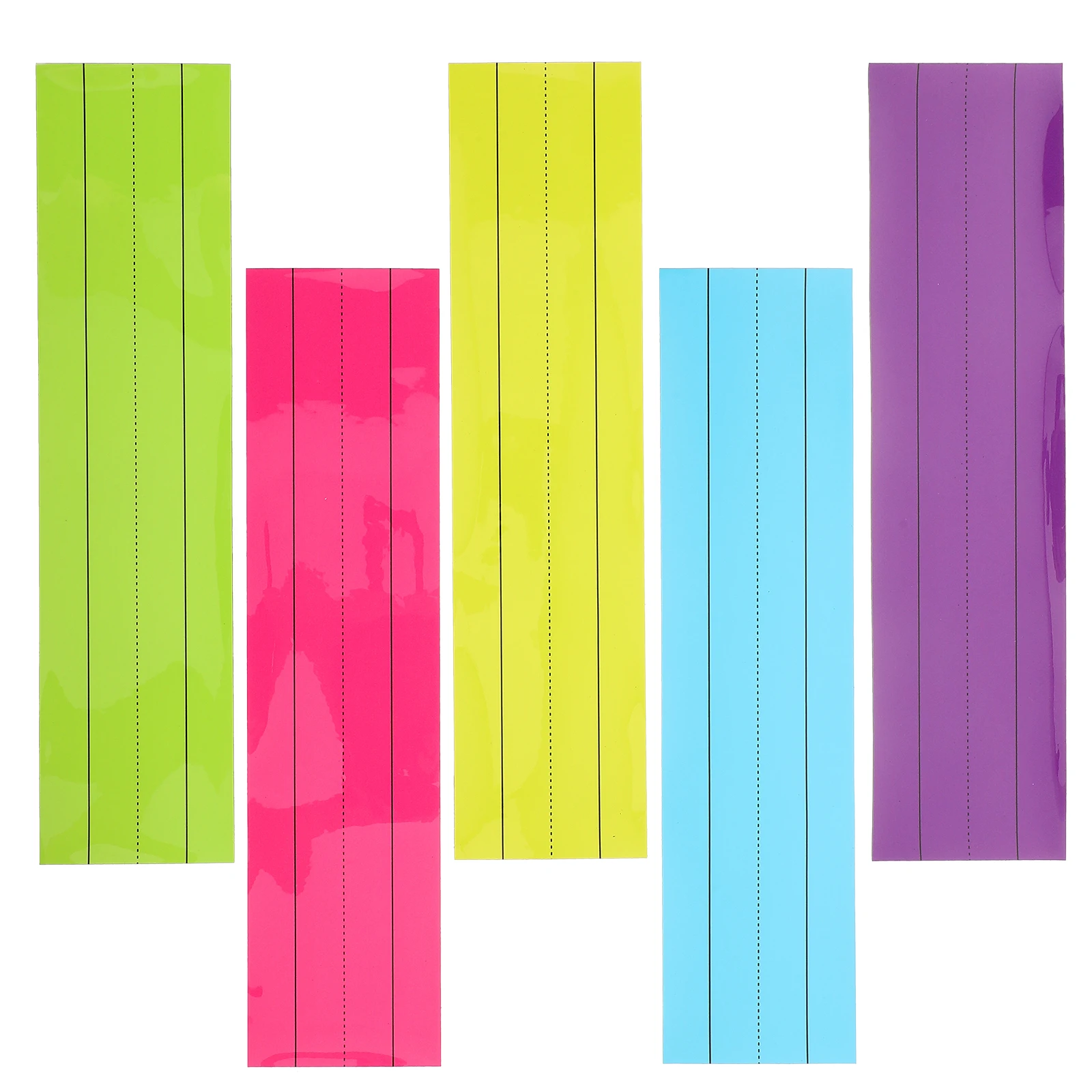 

5pcs Dry Magnetic Sentence Strips Erasable Learning Target Magnets For Classroom Bars Classroom Teaching Supplies Notebook Tools