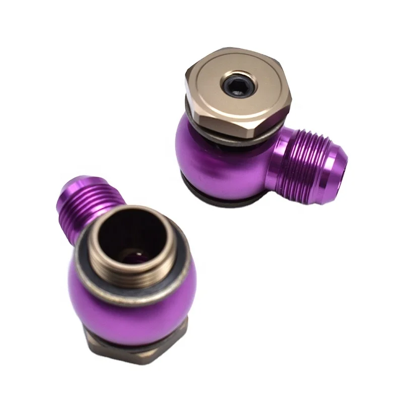 

Aluminum Banjos Bolt M22X1.5 Adapter to AN8 AN10 Rotary Hose End Fittings Fuel Hose Fittings