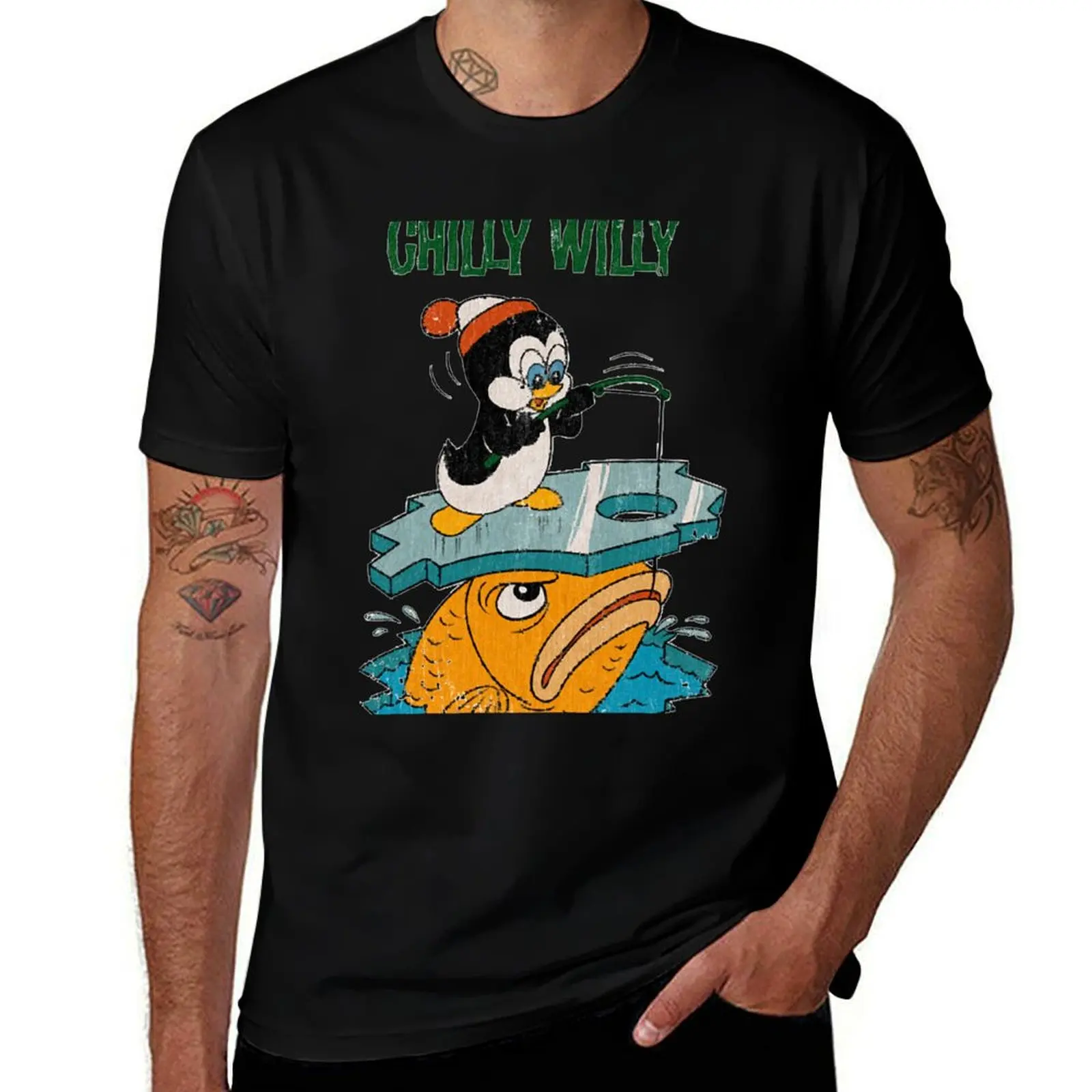 

shirt man t man Chilly shirt funny luxury shirts Willy men 100% t T-Shirt cotton t Vintage