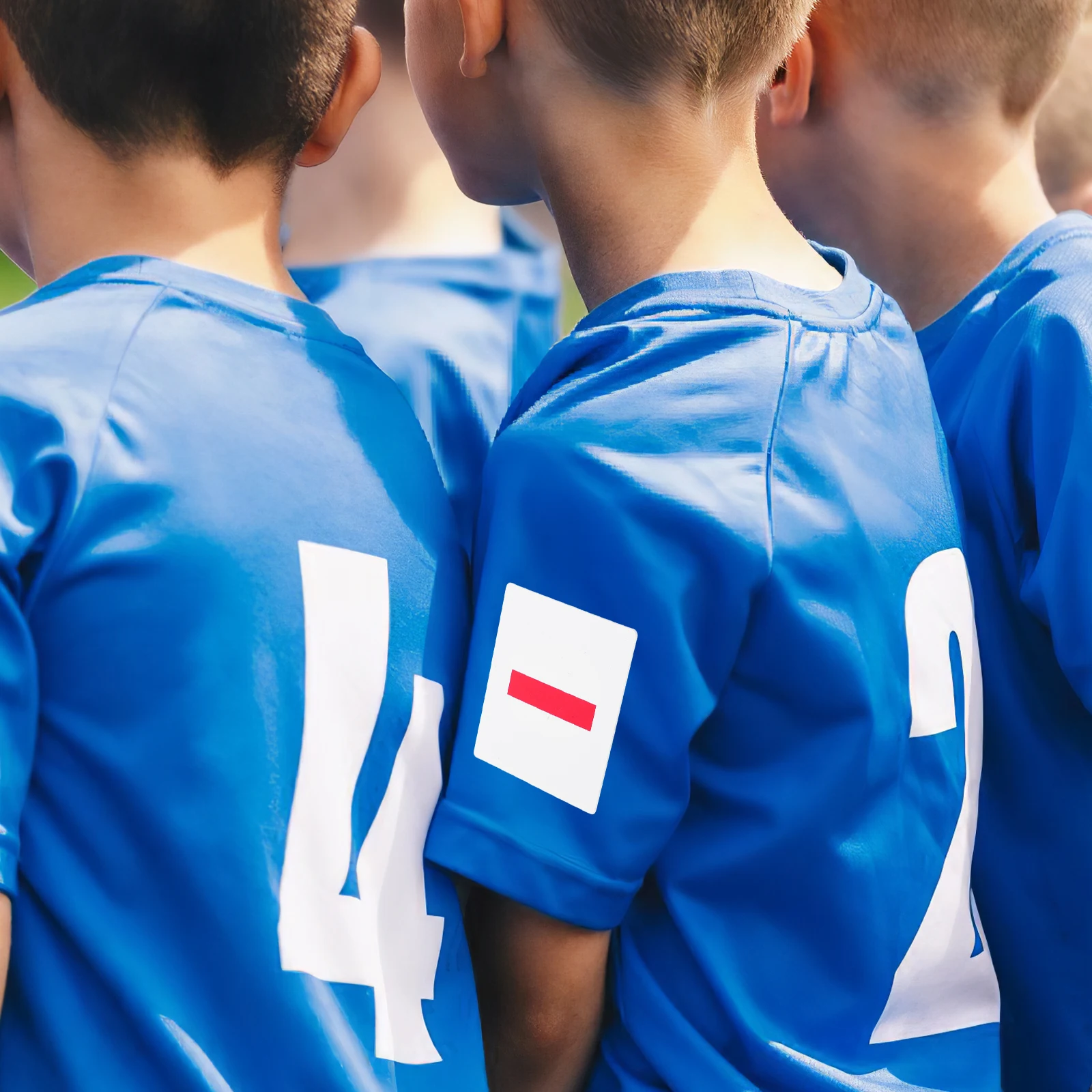 

10Pcs Captain Armbands Soccer Basketball Lightweight Durable Plastic Badge Safety Pin Sports Team Leader Youth Accessories