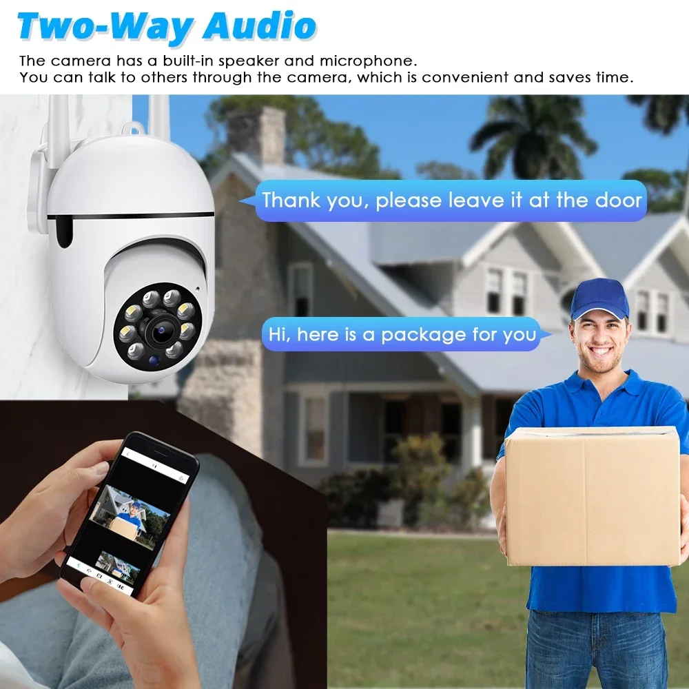 ICSEE Mini Wifi Camera Smart Home 5MP Color Night Vision Auto Tracking Indoor Use Baby Monitor Wireless Security Camera CCTV