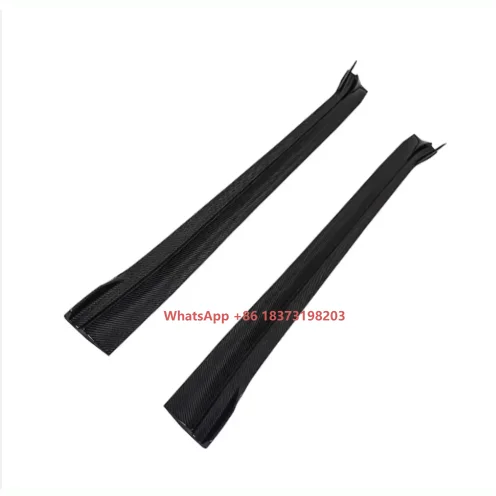 

2021-Up High Quality Dry Carbon Fiber Side Skirts for Model Y New Condition Bumper Extension Lip Body Kits Car Parts