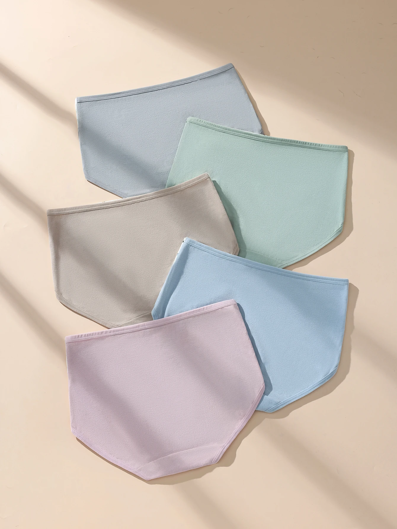 ks dámské bavlněné kalhotky s vysokým pasem, tištěné dívčí kalhotky, sexy kalhotky, plus velikosti, měkké kalhotky, bezešvé dámské spodní prádlo - náhled 4