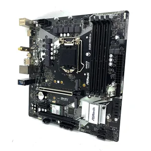 ASRock-Placa Mother B460, B460M, PRO4S/AC, LGA 1200, DDR4, 128GB, SATA3 M.2, MICRO ATX, I9-10900F Support Center, 10700K, 10105F, 10400 8 Main Sales LGA Plate 1200 - №3