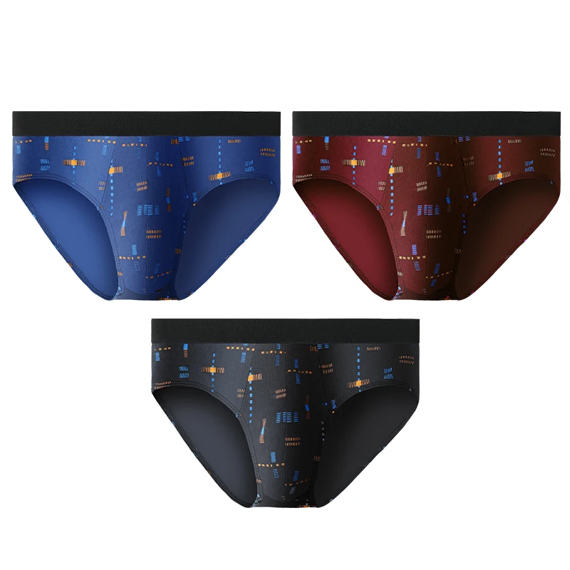 

5pcs Men's cotton underwear men's summer thin cotton antibacterial briefs sexy shorts boys plus size shorts head