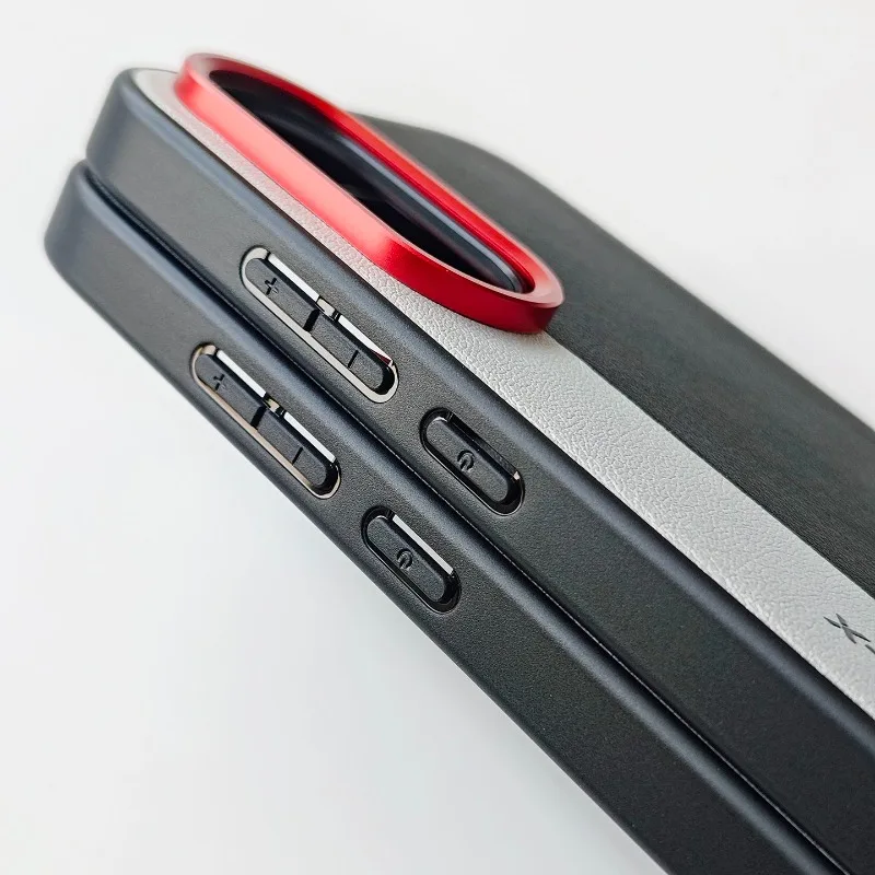 Etui do POCO X8 Pro Max, dwukolorowe, patchworkowe, z mikro-matową powłoką, miękkimi krawędziami, skórzane etui ochronne na POCO X 8 Pro, odporny na wstrząsy bumper, funda. — zdjęcie produktu 4