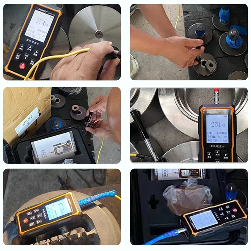 2026 Hardness Tester Tools 170~960HLD HL HB HR(ABC) HV HS Multidirectional Metal Gold Stainless Steel Durometer M
