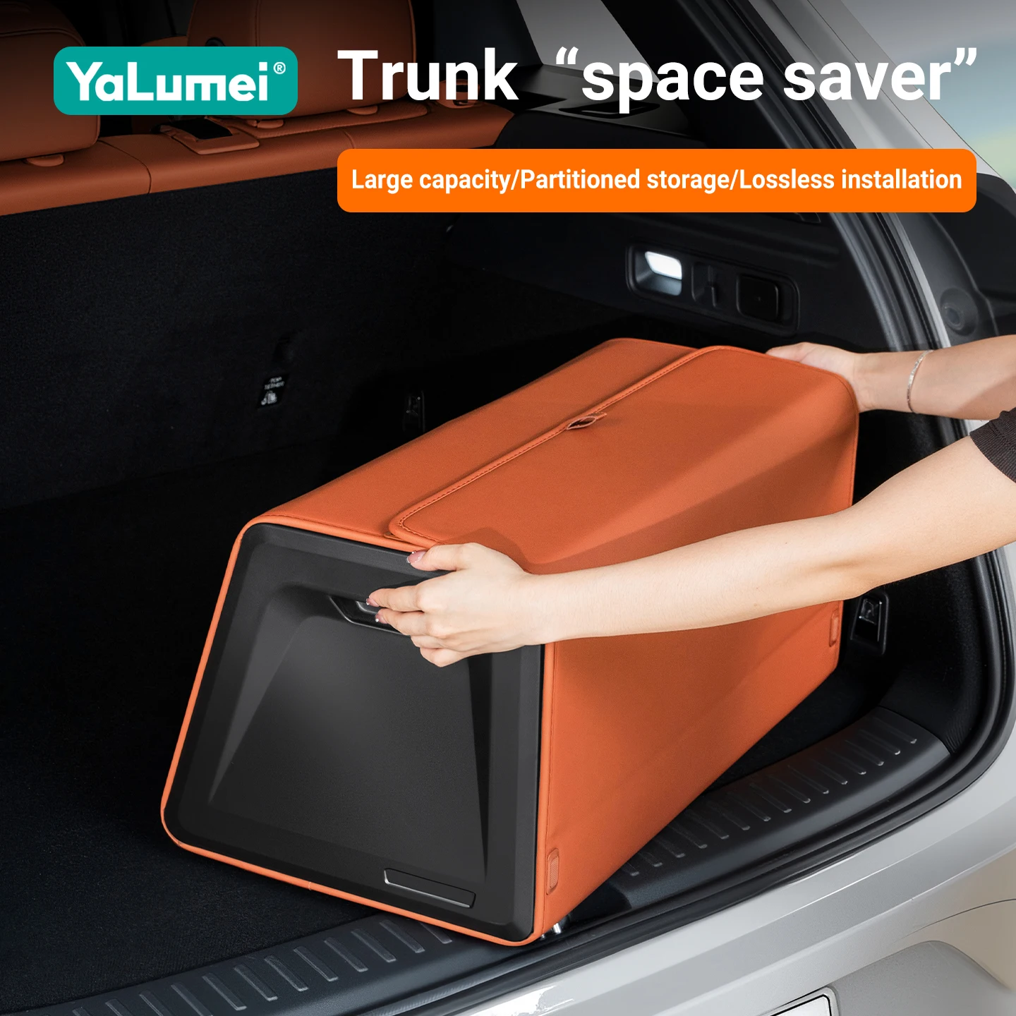 For Chevrolet Captiva Onix Cruze Camaro Volt Trax Malibu Spark Tahoe Equinox Aveo Lacetti Car Trunk Organizer Box Accessories