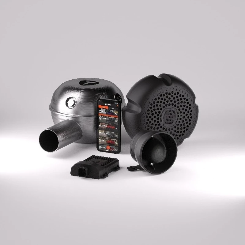 2026 New  Exhaust System Car Speakers Drums Smartphone Controller THOR PRO Electronic Exhaust Sound System for Universal Car