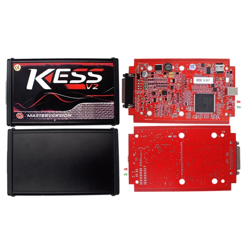 EU Version ECU Programming Tuning Tool for Kess V2 V5.017 & KTAG V7.020 - OBD2 Car Trucks Master with BDM Software, Red PCB - view 6