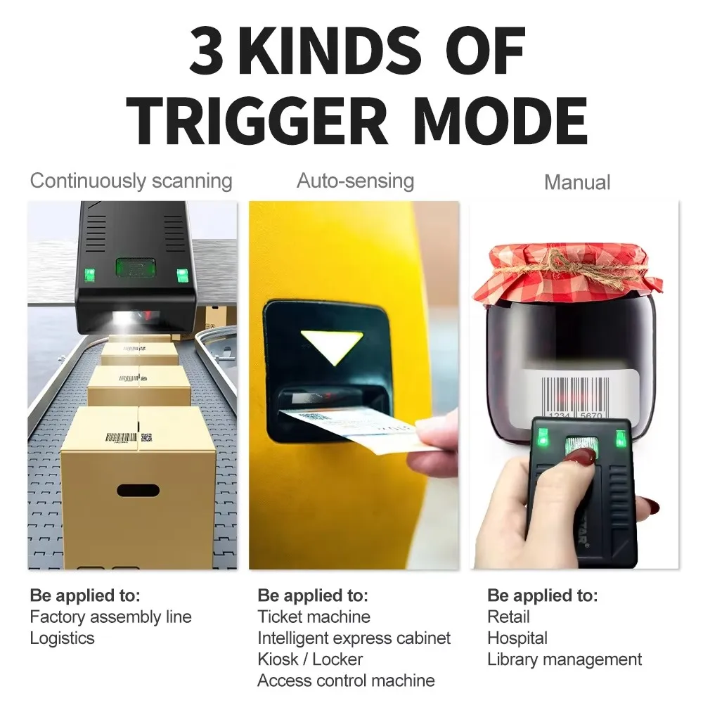 Napraw montowany moduł czytnika kodów QR 2D Raspberry Pi