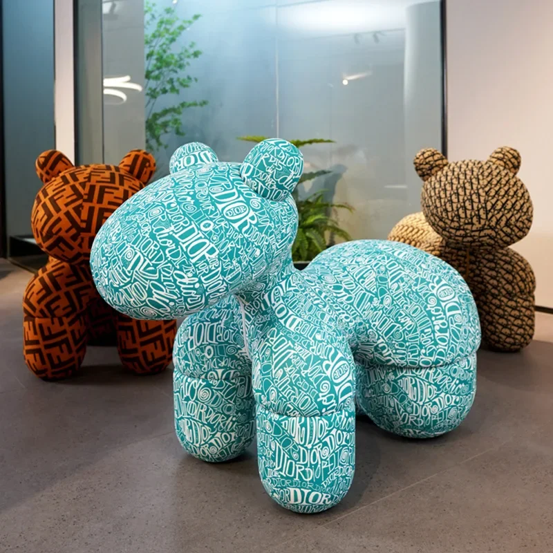 Pony chair Children's sofa Creative Internet celebrity seat Animal lazy