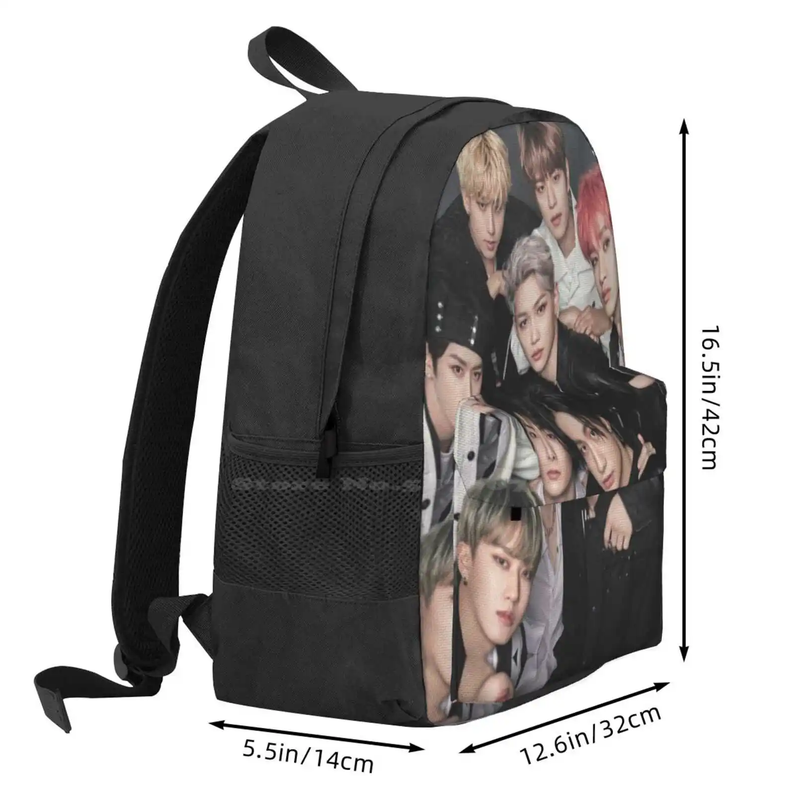 Stray Kids Hot Sale Schoolbag Backpack Fashion Bags Stray Kids Magazine Sheltter Kpop Stay Bangchan Woojin Lee Know Minho