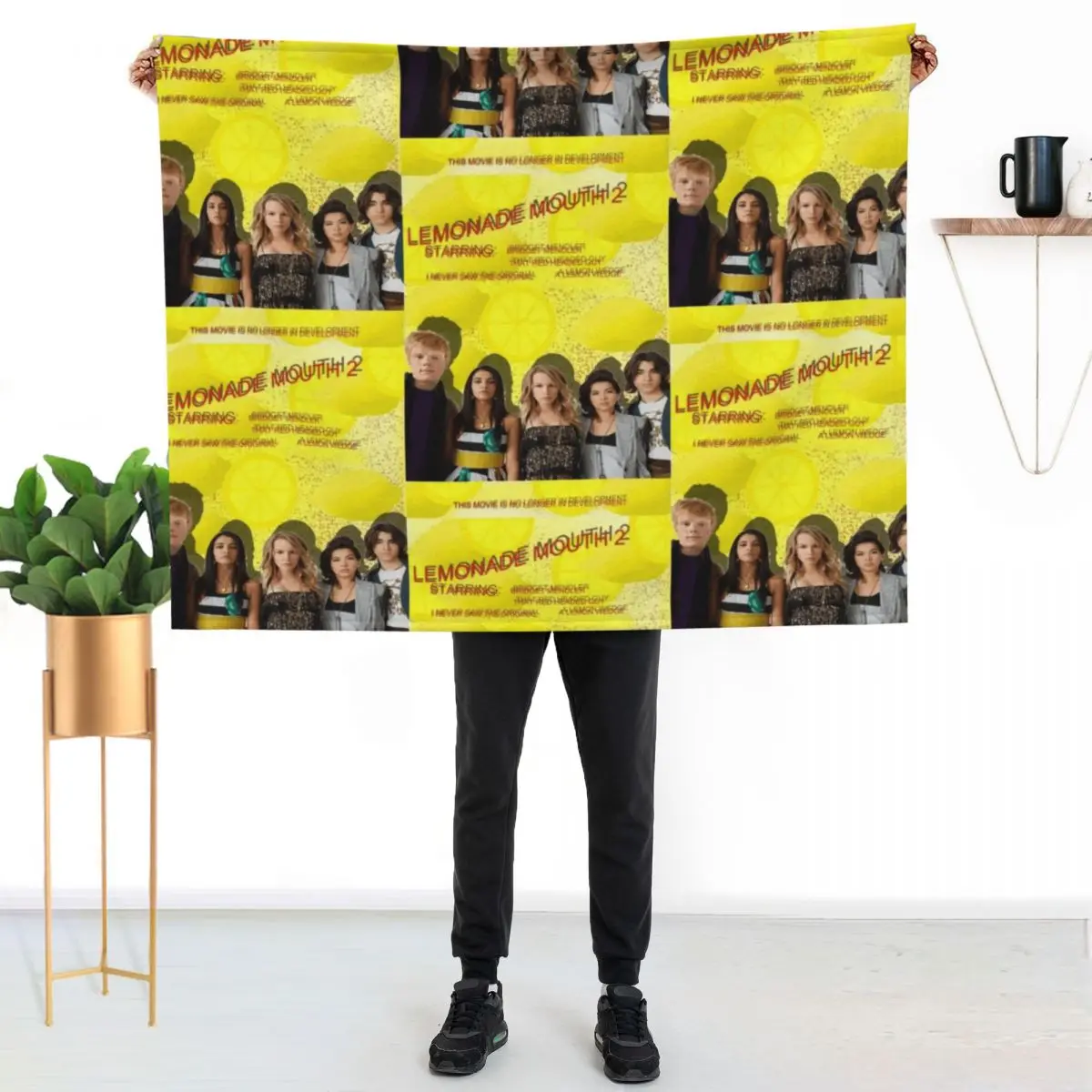 Lemonade Mouth 2 Throw Blanket Baby Polar anime Hairy Sofa warm winter Blankets