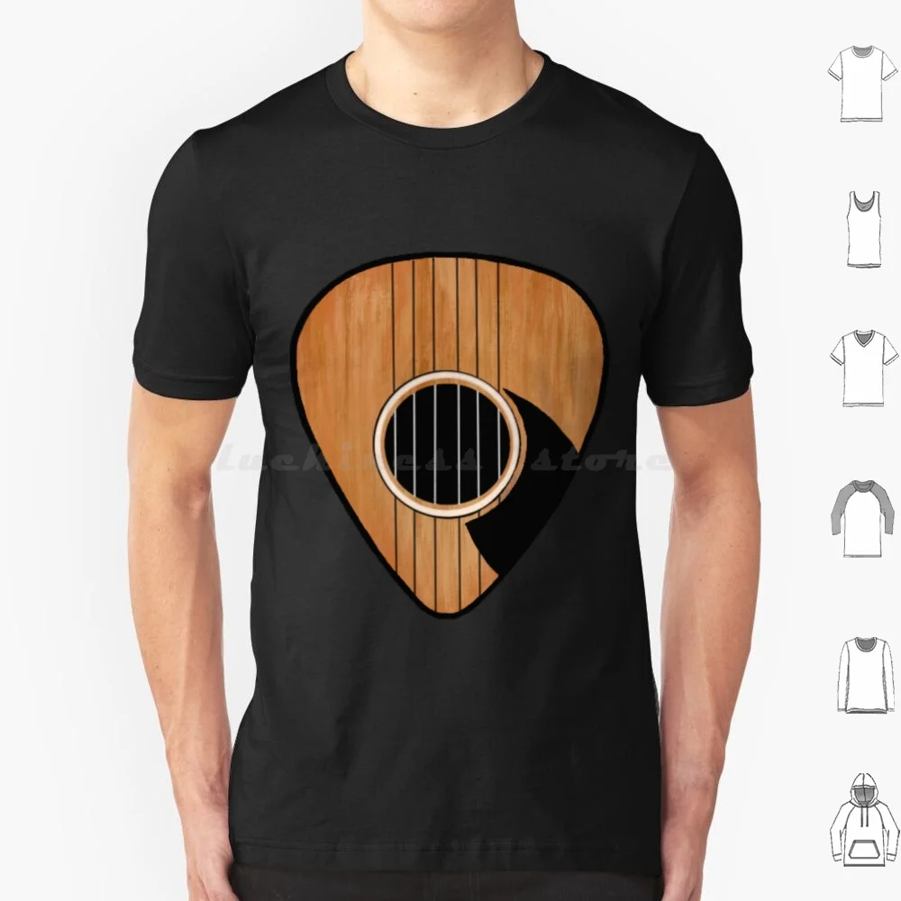 How Many Guitars Classic Acoustic Guitar Pick Vintage Sticker T Shirt Men Women Kids 6xl How Many Guitars Classic Acoustic