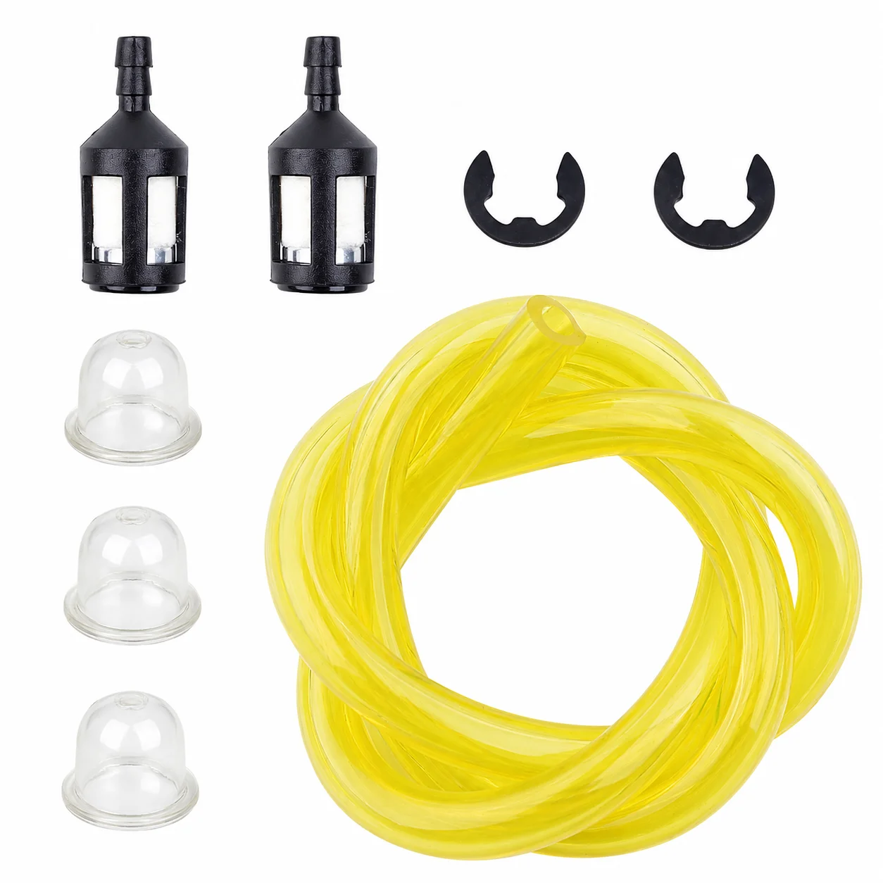 Fuel Filter Line 49422 ZF-1 Primer Bulb E-Clip Kit For Homelite HLT17C HLT18 HLT28 HT19 ST175G ST185 String Trimmer Blower Parts