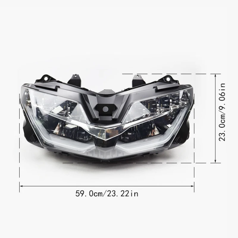 For Honda Goldwing GL1800 Motorcycle Headlight Assembly Headlamp Front Head Light Fit Gold Wing GL 1800 2018-2023 2022 2021 2020