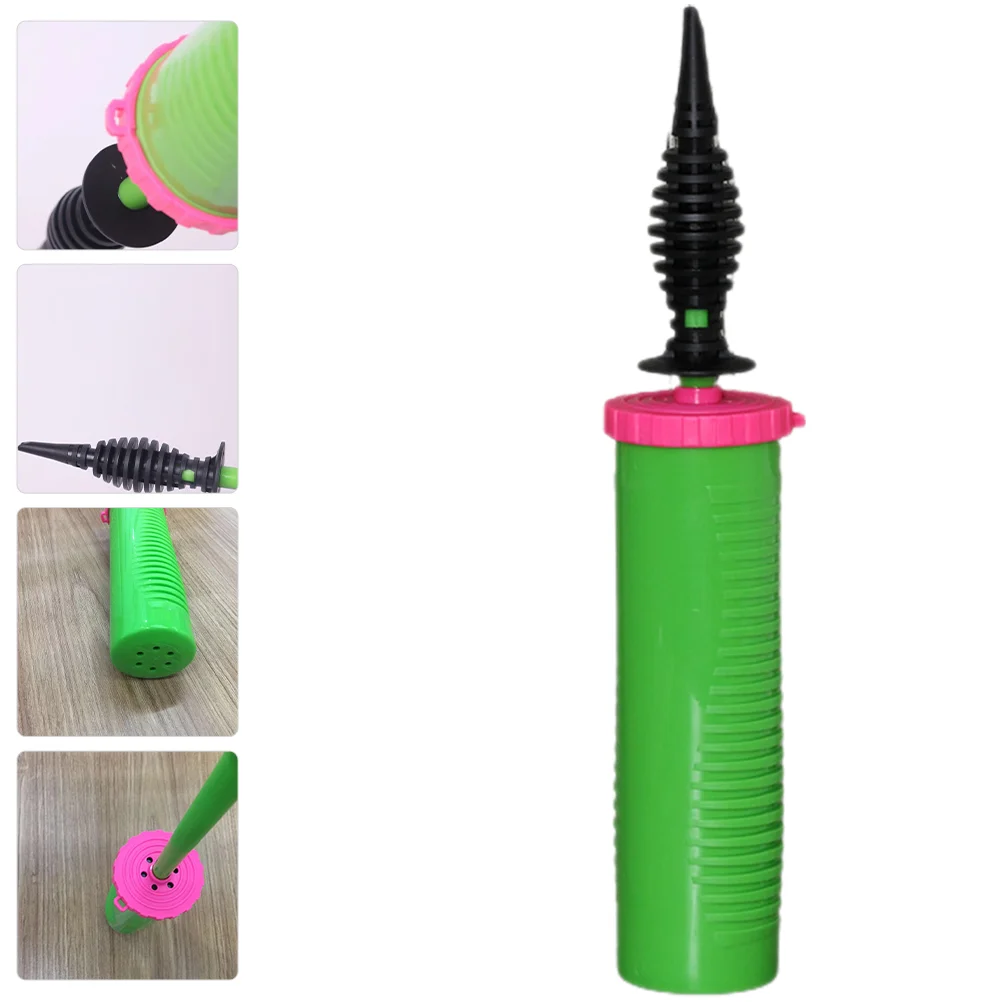 

Manual Balloon Pump Machine Hand Air Electric Helium Tank Pumps Inflator Green Held