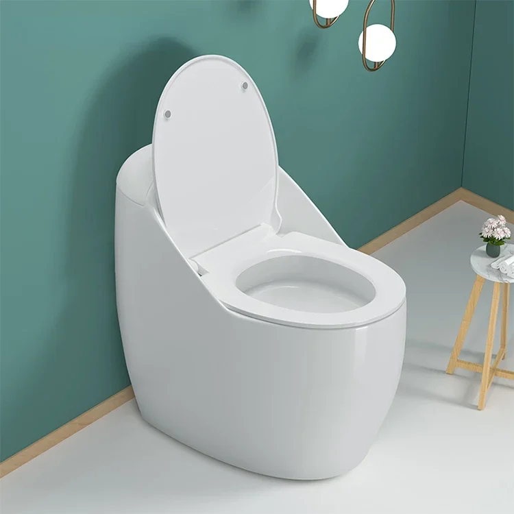 New desgin Bathroom one piece siphonic flushing method water closet toilet