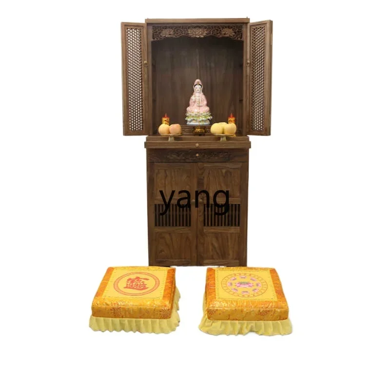 XYY Buddhist shrine high base divine cabinet vertical cabinet rectangular Buddhist cabinet shrine table