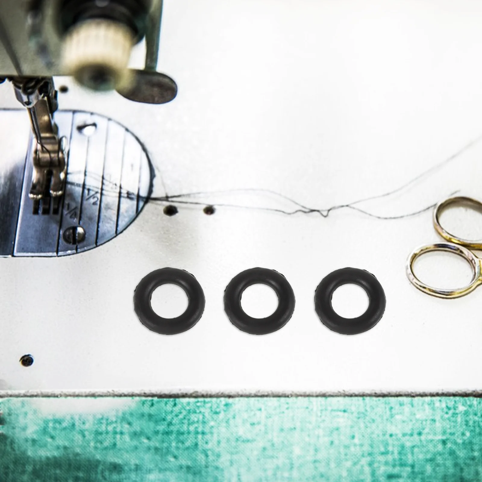 

5 Pcs Sewing Machine Supply Household Parts Bobbin Rubber Ring Rings Accessories