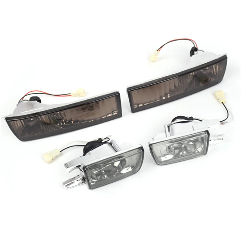 ل جيتا MK3 جولف 1992-1997 أجزاء المصد الأمامي للسيارة الضباب الخفيف بدوره مصباح إشارة #3